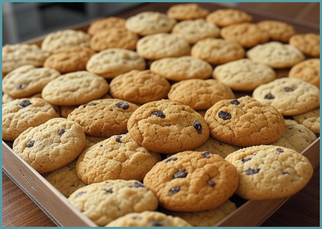 달콤베이커리 수제 쿠키 선물세트 구움과자 샘플러, 210g, 1박스 - 이미지 2