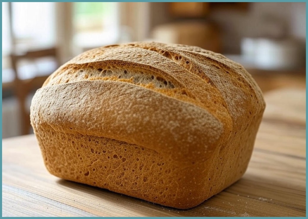 들래미 귀리밀기울 사워도우 우리밀100% 천연발효빵 1000g - 이미지 2