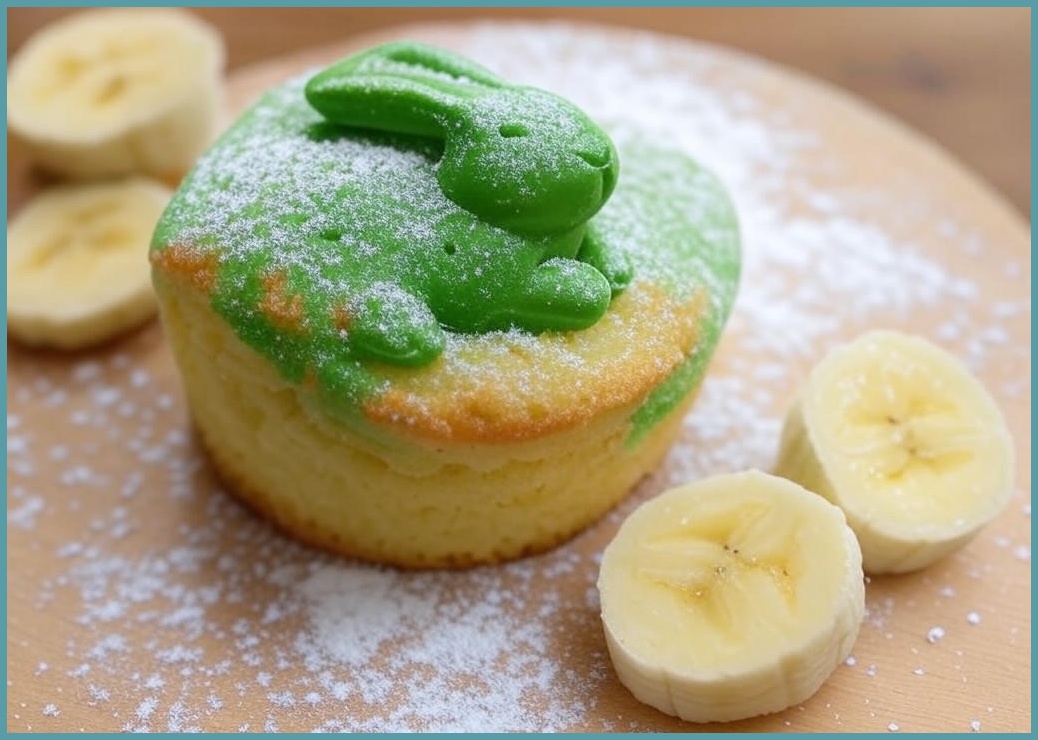 [로켓프레시] 그린래빗 폭신 촉촉 미니 바나나 케이크 (냉동) - 이미지 2