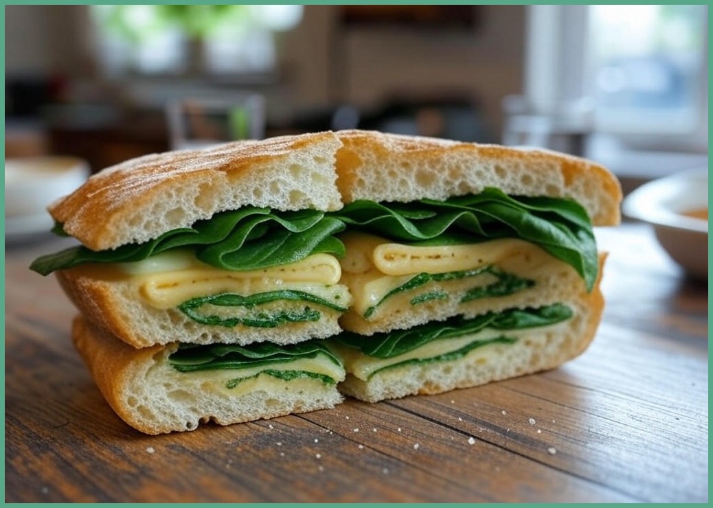 베키아에누보 바질치즈 치아바타 샌드위치 (냉동)