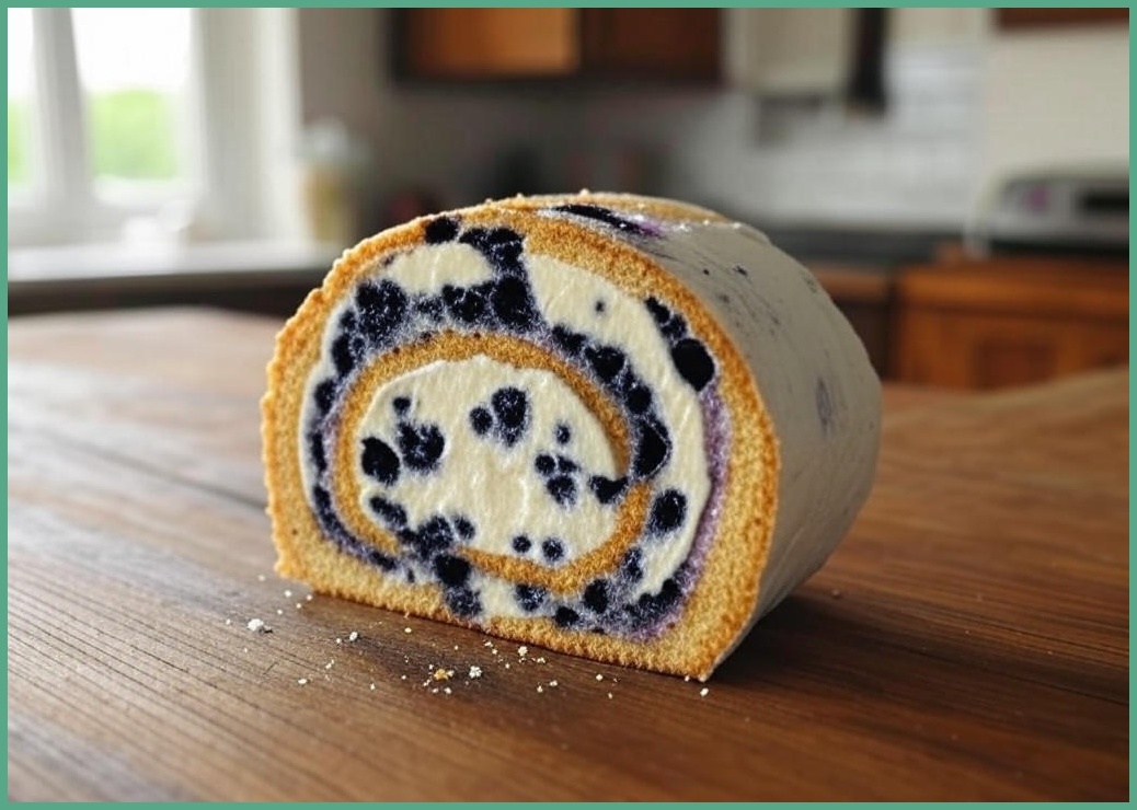 삼립 블루베리 우유 롤케익