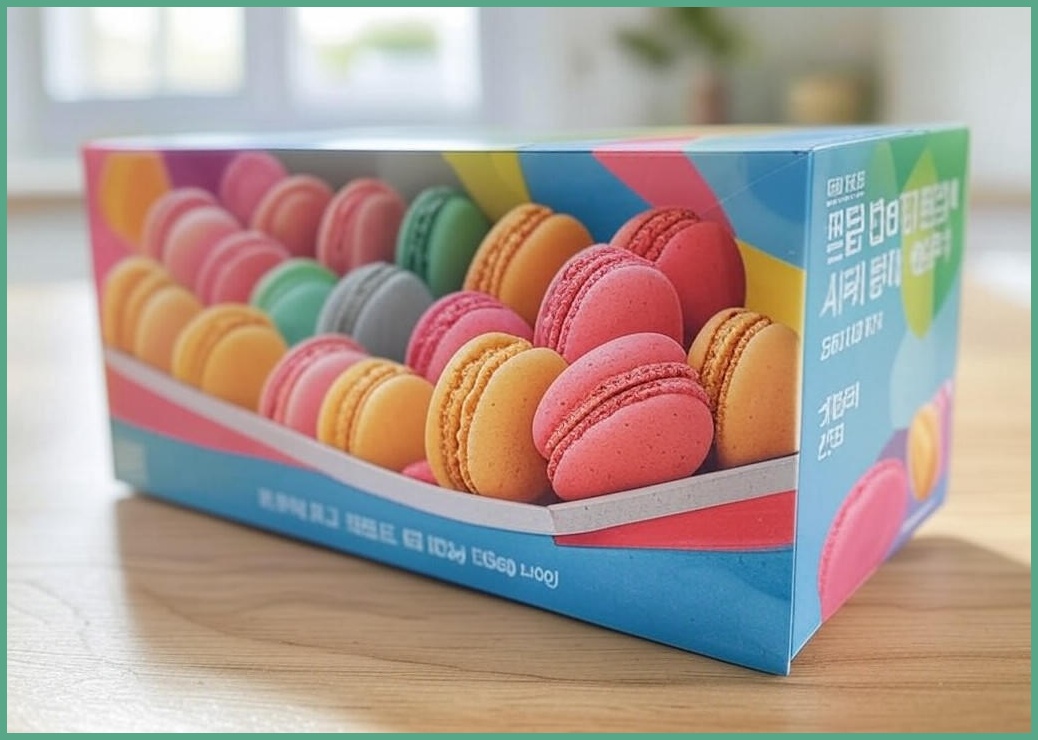 우리아이 마카롱 만들기 세트 (냉동), 268g, 1세트