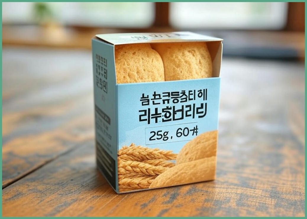 황금찰보리빵 순수찰보리빵(택배박스), 25g, 60개