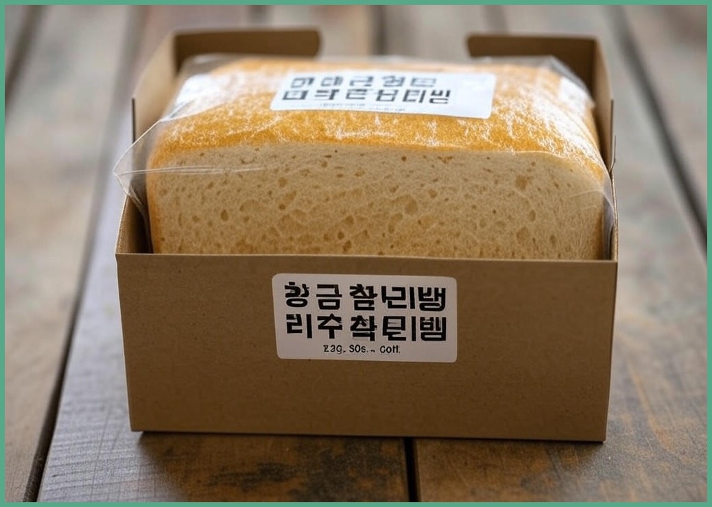황금찰보리빵 순수찰보리빵(택배박스), 25g, 60개